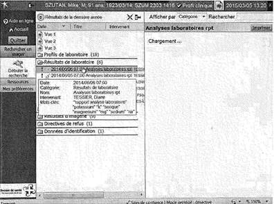 analyses laboratoires